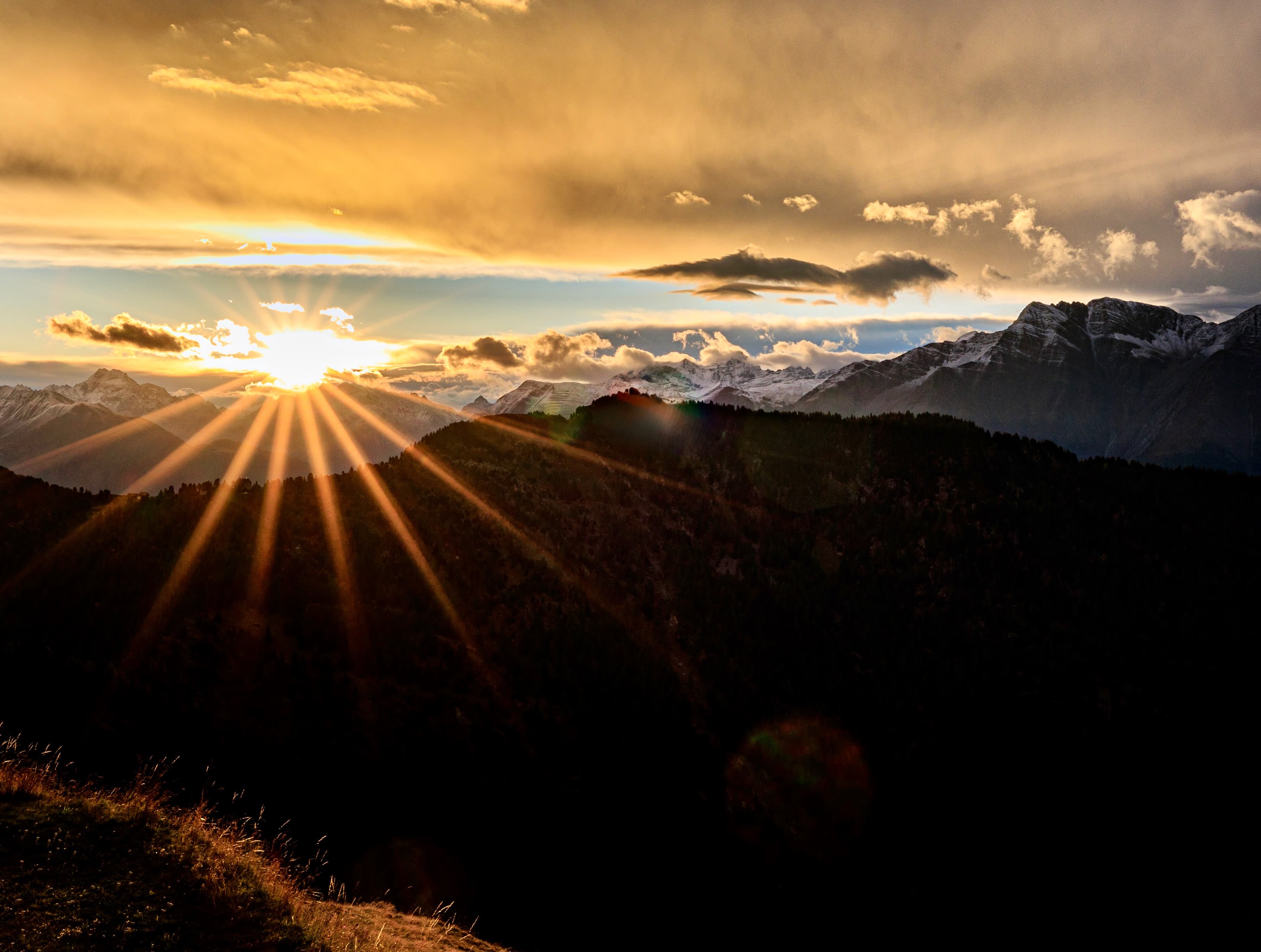 Sunrise on the Belalp – 1